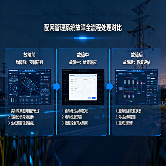 故障处理流程对比